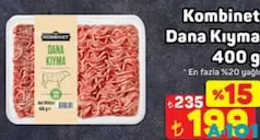KOMBİNET DANA KIYMA 400 G KOMBİNET DANA KIYMA 400 G